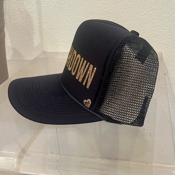 Mother Trucker Navy #TOUCHDOWN Hat - Picture 2 of 2